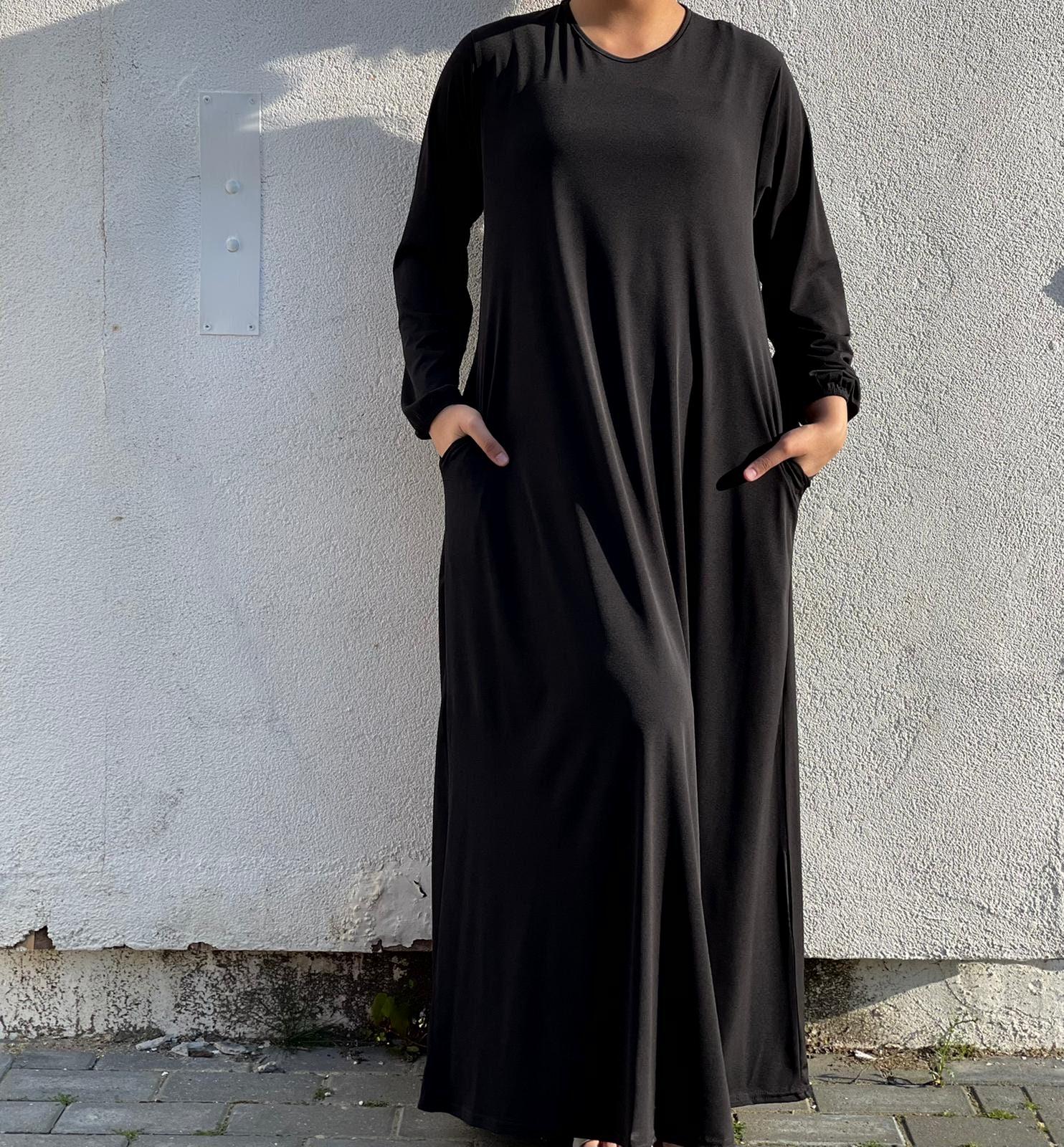 princess polly baby blue dress Black Jersey Maxi Dress