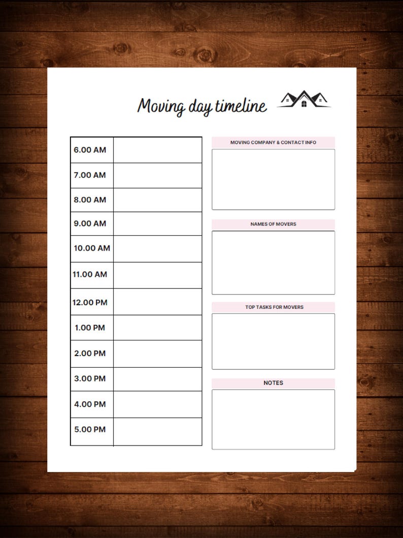 Ultimate Moving Planner Printable | Digital Moving Planner | Change of ...
