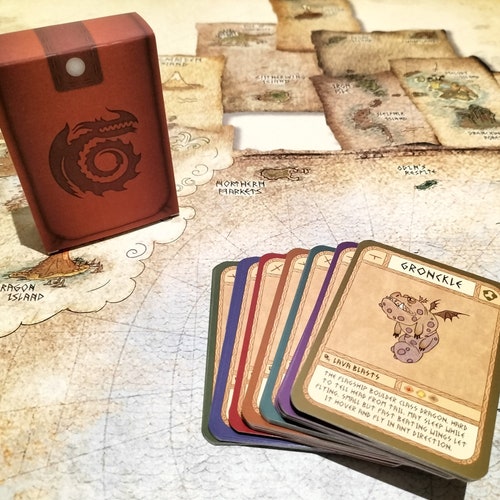 HTTYD Deck of Dragons how to Train Your Dragon Cards Etsy Canada