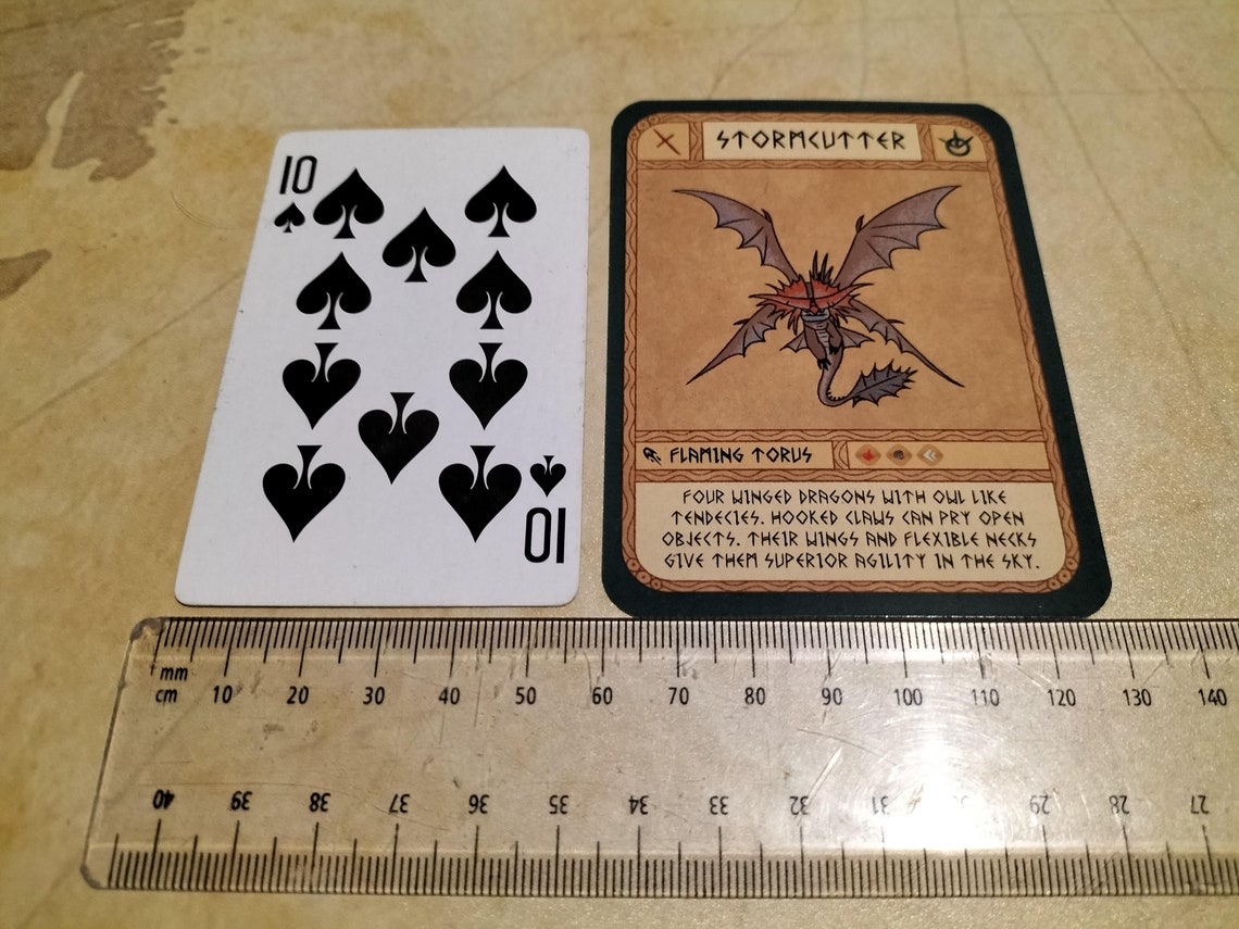 HTTYD Deck of Dragons how to Train Your Dragon Cards - Etsy