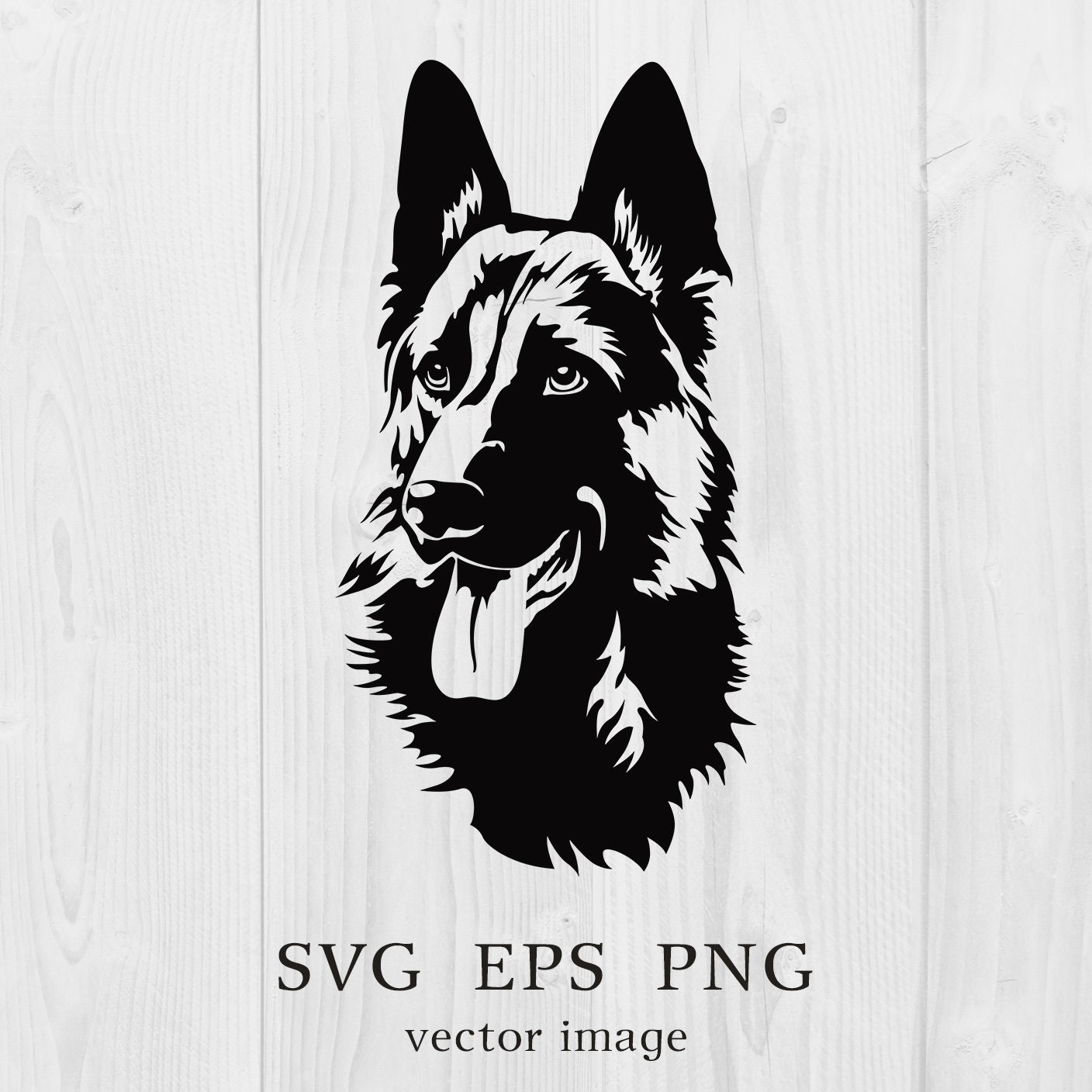 German Shepherd Svg Dog Father Svg German Shepherd - Etsy