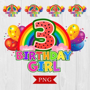Birthday Girl Cocomelon PNG, JPG