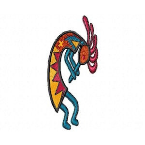 Southwest Kokopelli Digital Embroidery Design