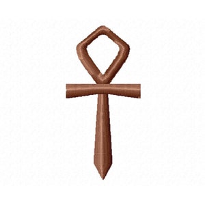 The Ankh (Key of Life) Digital Embroidery Design