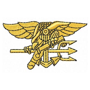 US Navy Seals Logo Digital Embroidery Design