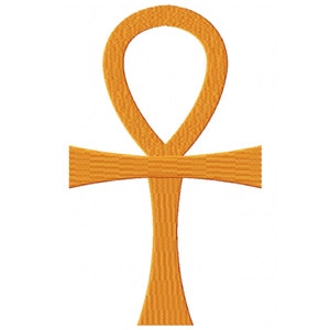 The Ankh (Key of Life) Digital Embroidery Design