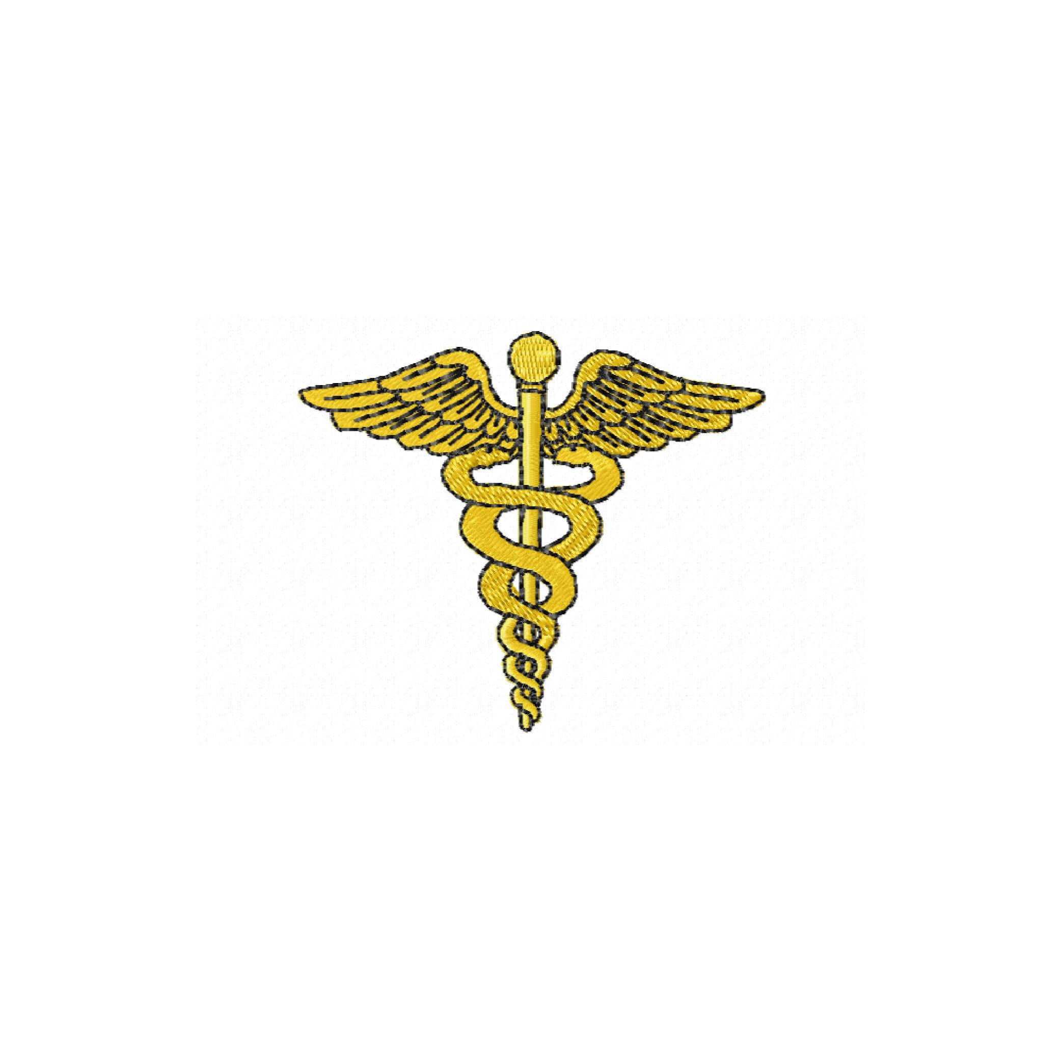 US Army Medical Corps Digital Embroidery Design