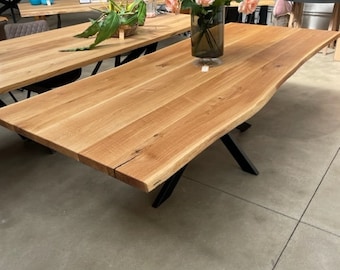 Plateaux de table en chêne, assiettes à gâteaux, table à manger en bois massif