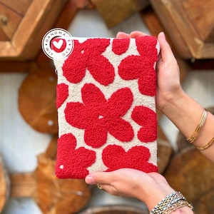Couverture pour Kindle, Daises kindle paperwhite 11th case, Protège-livre en tissu, cadeau fait main pour le Nouvel An, étuis pour liseuse électronique, cadeau d'accessoires pour Kindle
