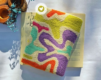 Colorful Kindle sleeve, Fabric book cover, Kindle Paperwhite 11th Gen case, Embroidered Oasis sleeve, kindle accessories gift E reader cases