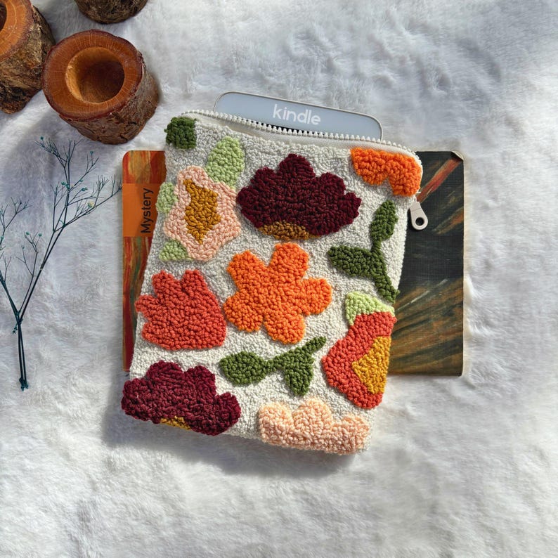 Floral Kindle Cover, Kindle 11th Paperwhite Gen Cover, Floral E Reader