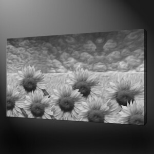 canvas sketch in naturally flower