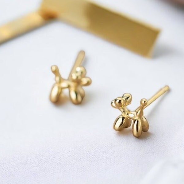 Sterling Silver Cute Earrings | Animal Earrings | Quirky Earrings | Unique Stud Earrings |Ear Piercing |Minimalist Earrings | Earrings Studs