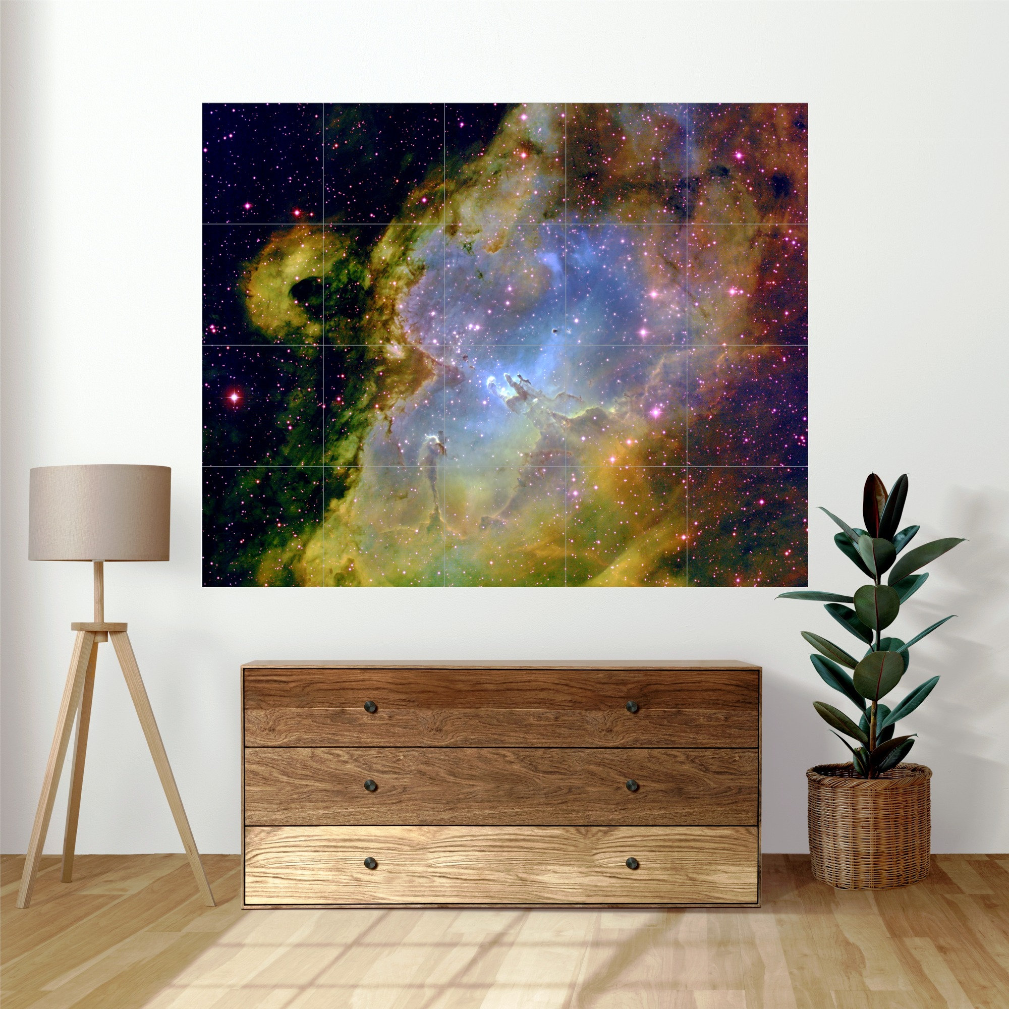 GALAXY CERAMIC TILES Nebula Universe Outer Space Stars Celestial