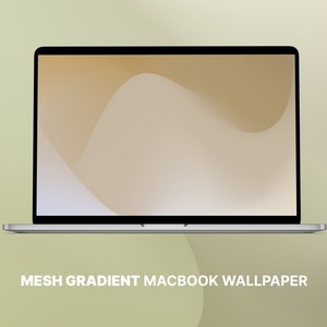 Desert - mesh gradient Macbook air wallpaper