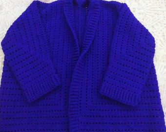 handmade knitted women cardigan