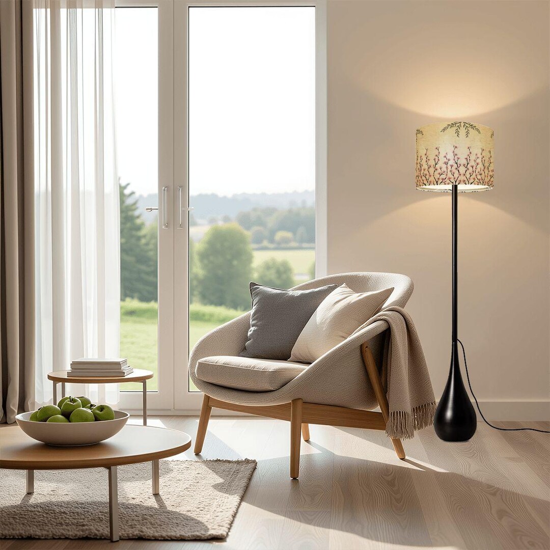 ティアドロップ型フロアランプ - Etsy 日本