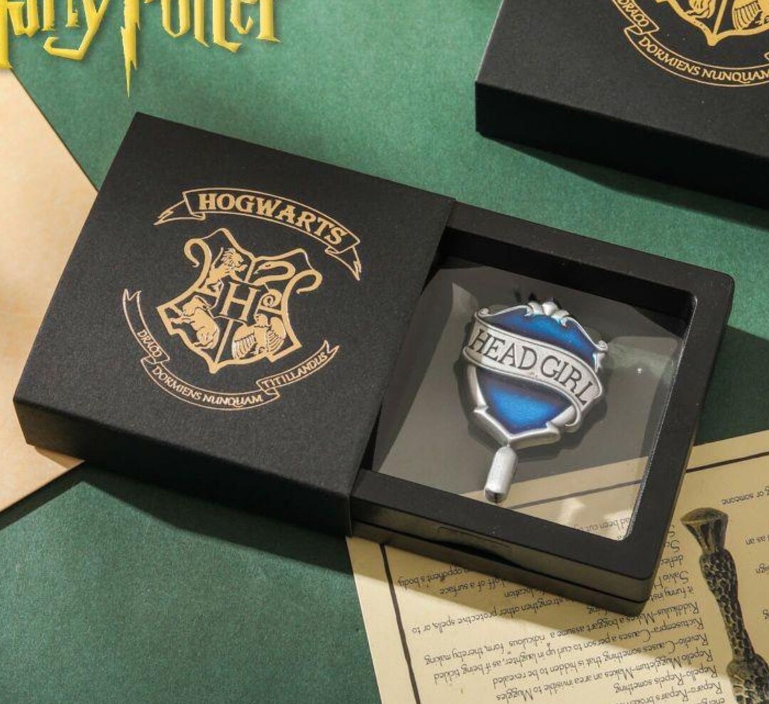 Harry Potter Enamel Pin Ravenclaw Head Boy Head Girl Pin Prefect Badge ...