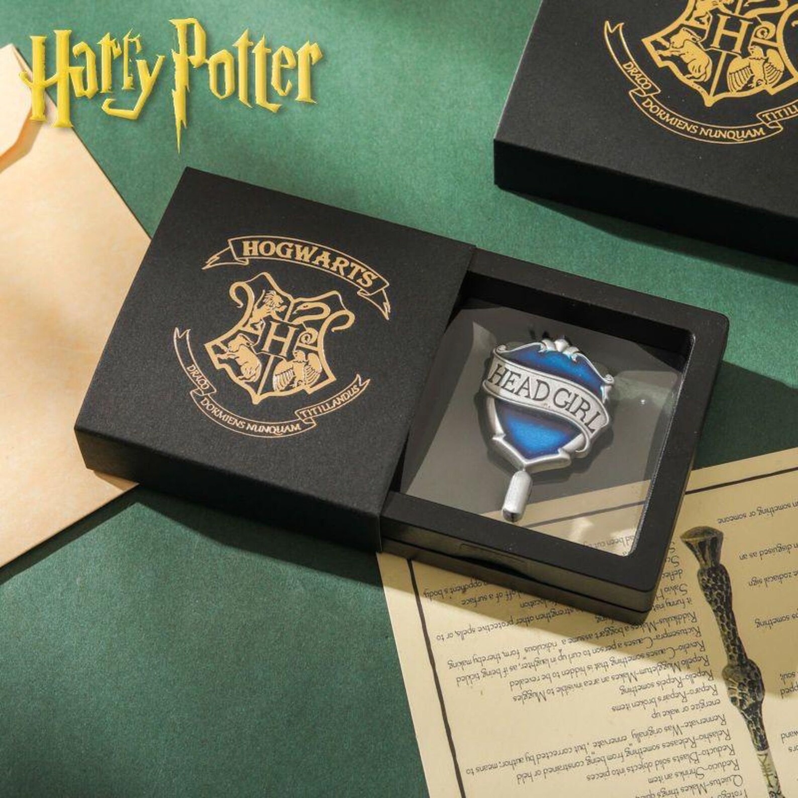 Harry Potter Enamel Pin Hogwarts Wizard School Head Boy Head Girl Badge ...