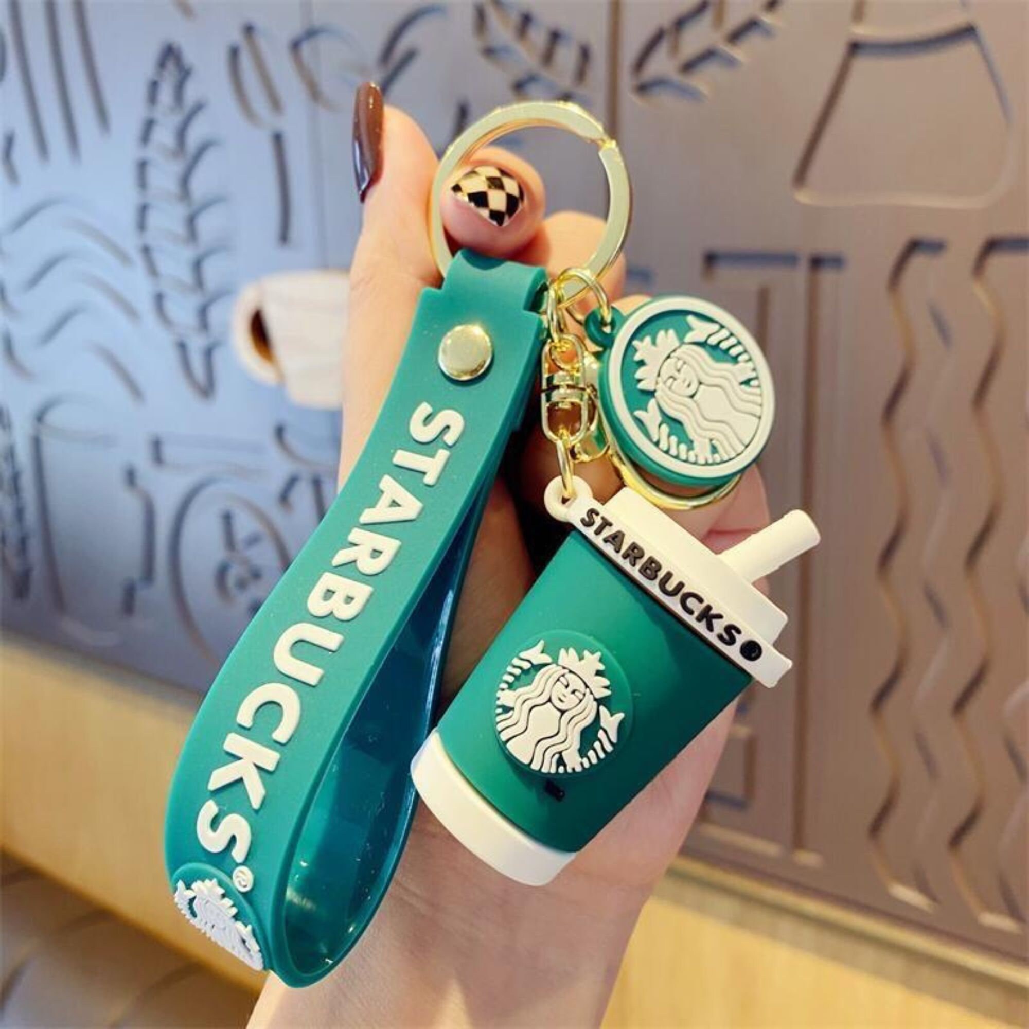 Starbucks Cup Keychain – Ally's Finds