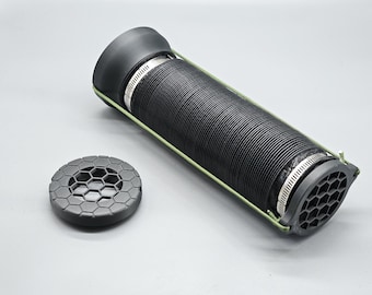 EberspächerエアホースØ75mm用補助ヒーターアダプターØ60mm