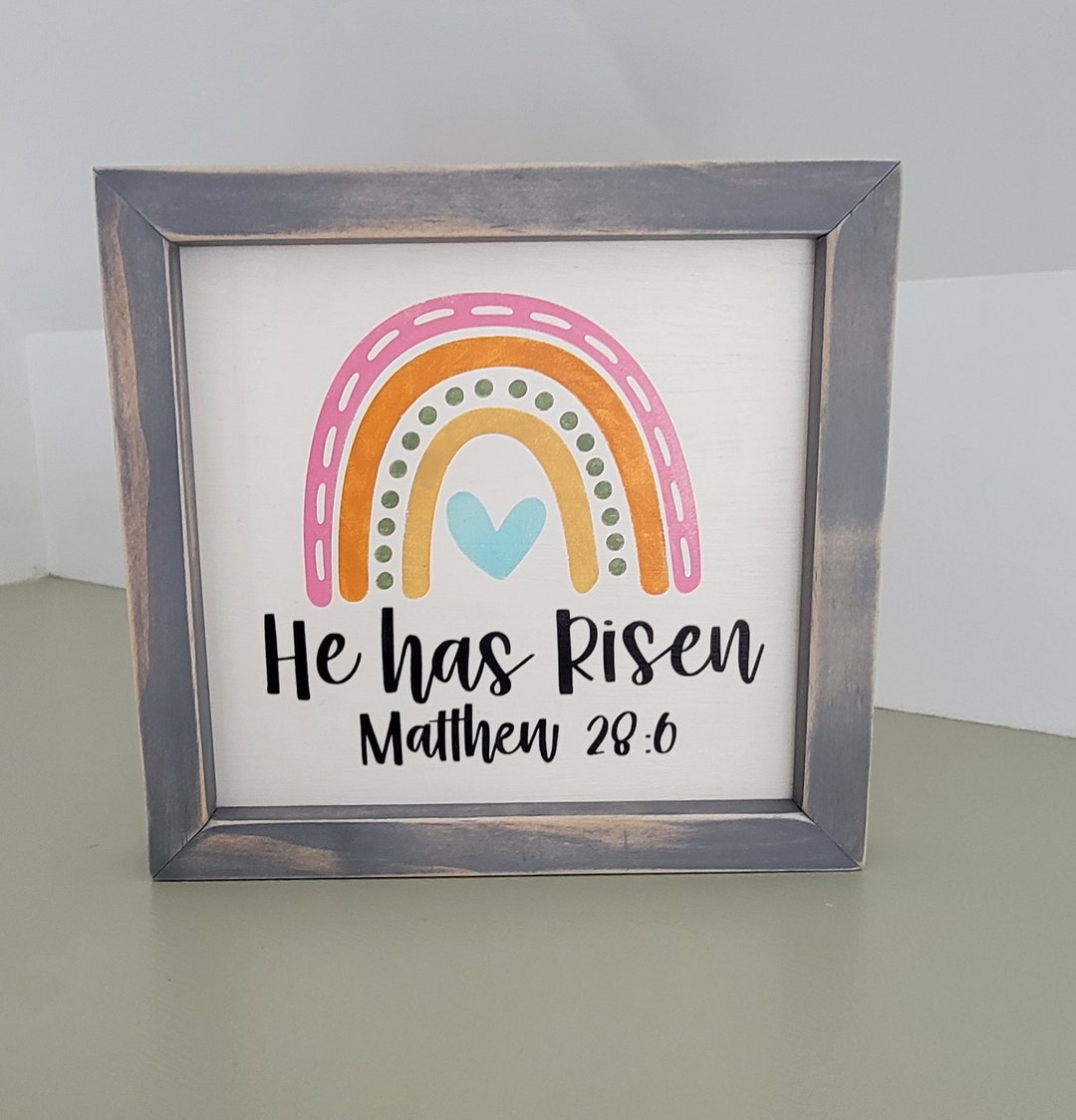 He Has Risen - Etsy