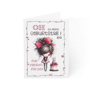 Geburtstagskarten, Geburtstag, Schwiizerdütsch, Deutsch, Süsse Karte, tolle Überraschung, Glückwunsch, Freude, Glück, Fest,