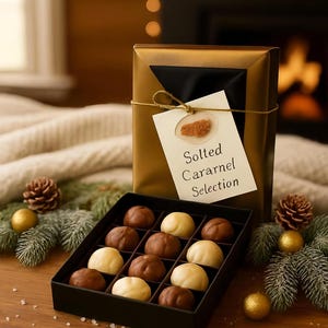 手作りの高級糖尿病チョコレートとトリュフ（糖尿病／ベジタリアン／グルテンフリー）