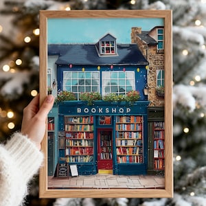 Bokhandlar i England, York, Bokkonsttryck, Bokmal-presenter, Biblioteksdekor