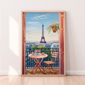 Paris Art Print, Eiffel Tower Wall Art, France, Parisian Poster, Paris Decor, Paris Gift, Travel Gift, Europe Travel, Housewarming Gift