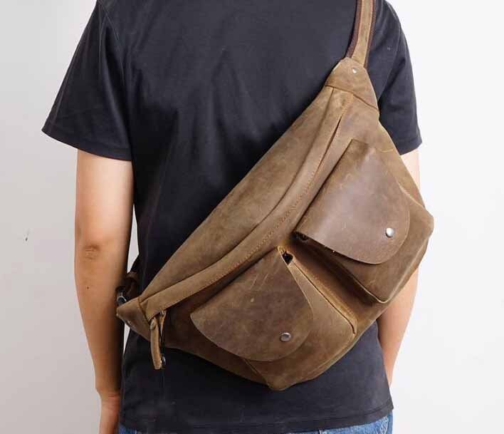 Retro Design Avenue Sling Bag Mens Backpack Male Chest Pack Bolsa De Hombro  Men Crossbody Bags Style Shoulder Bag Riefsaw For Women Wallets From Cy002,  $27.97