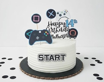 Adorno y decoración para tarta de jugador