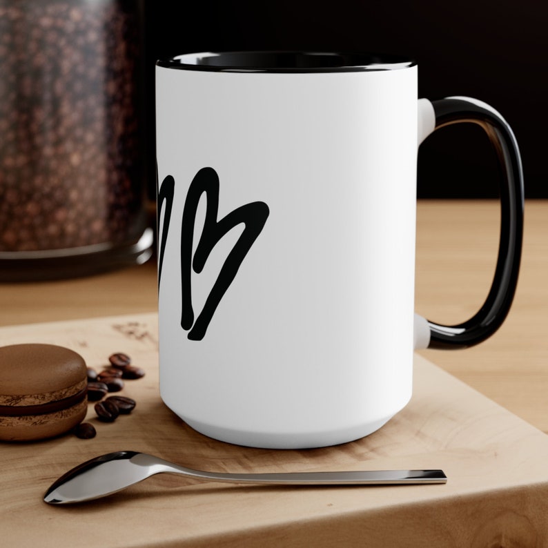 Three Crooked Hearts" Pearl Jam Inspired Coffee Mug