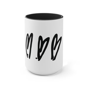 Three Crooked Hearts" Pearl Jam Inspired Coffee Mug