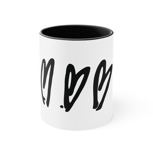 Three Crooked Hearts" Pearl Jam Inspired Coffee Mug