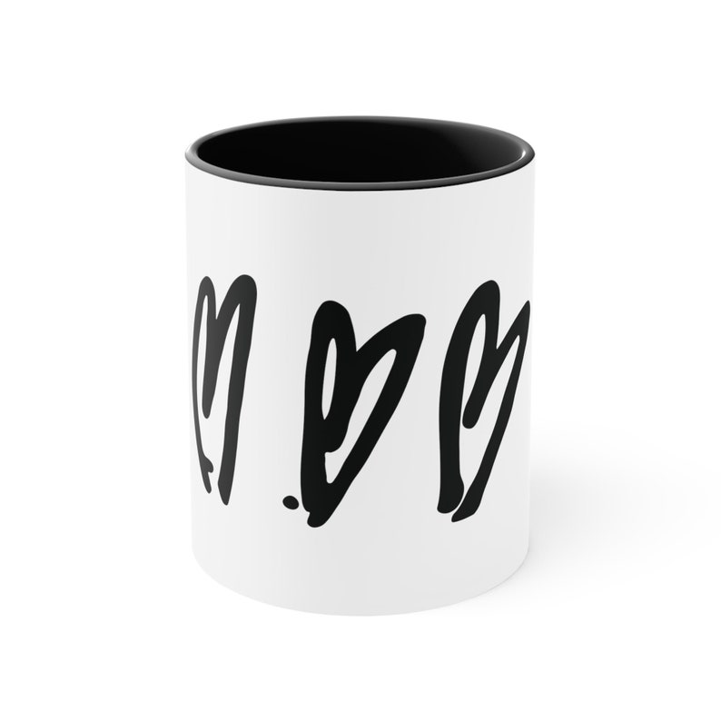 Three Crooked Hearts" Pearl Jam Inspired Coffee Mug