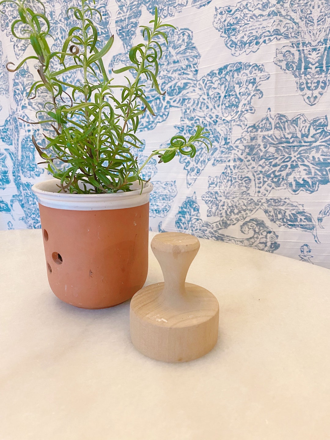 Vintage Wooden Biscuit Cutter Etsy