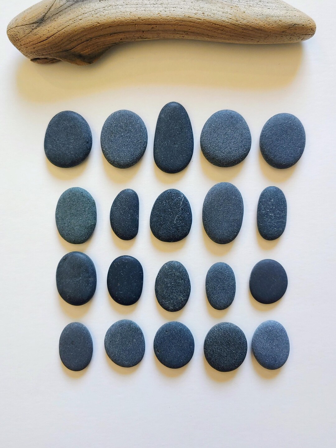 5 Small Rocks 20pc. Small Blue Undrilled Rocks. Beach Stones for Jewlery Making ...