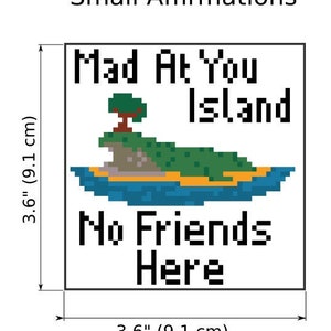 Affirmations Cross Stitch Pattern - Instant Download - Perfect for Cards