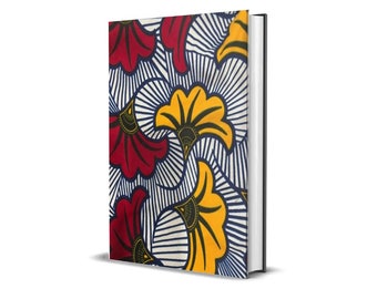 Custom Notebook, Handmade Fabric journal, fabric covered Journal, student gift, ankara accessories