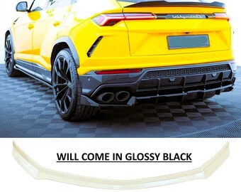 Alerón de techo trasero negro brillante para Lamborghini Urus, kit de carrocería estilo Aero 18+