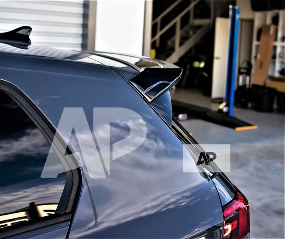 VW Golf MK8 R GTD GTI 'Osir Style' Gloss Black Boot Roof Spoiler