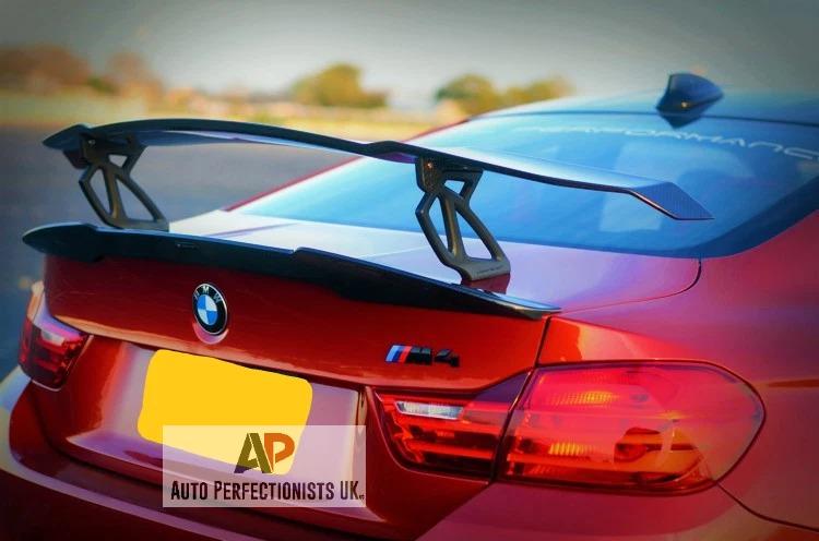 thumbnail image 2 of MagicKit Gloss Black Rear Trunk Spoiler For BMW 4 Series F32 / M4 F82 Coupe 2014-2020 2 of 5