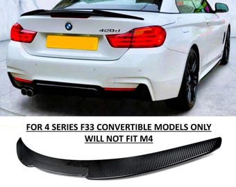 Alerón trasero para maletero estilo M4 para BMW Serie 4 Convertible F33