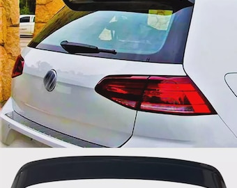 For VW Golf TSI TDI MK7 MK7.5 Rear Roof Spoiler Boot Wing Lip Body Kit