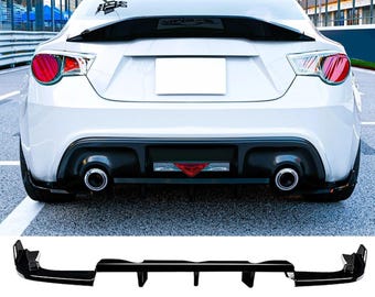Kit de carrocería para Toyota GT86, difusor trasero, alerón, faldón y divisor, color negro brillante