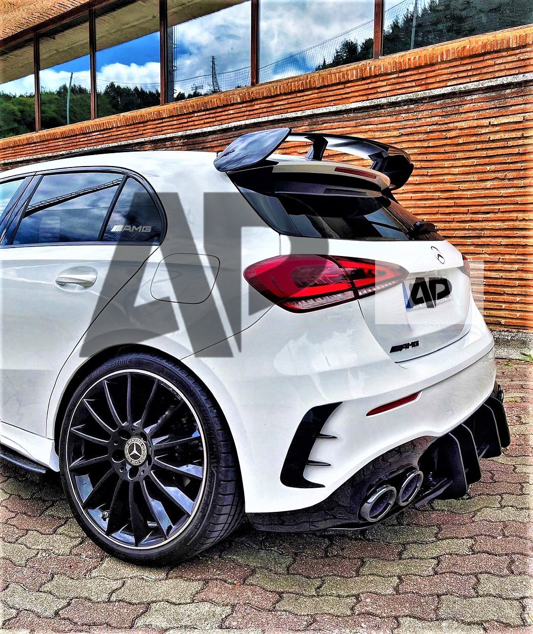 CALANDRE GT compatible avec Classe A W177 Type AMG GT Full Black - A