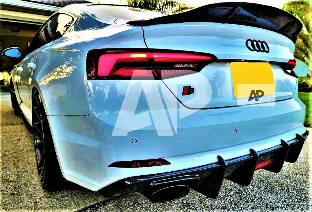 thumbnail image 2 of Auto Perfectionists UK Gloss Black Rear Ducktail Spoiler For Audi A5 S5 RS5 B9 Sportback 2017+ 2 of 3