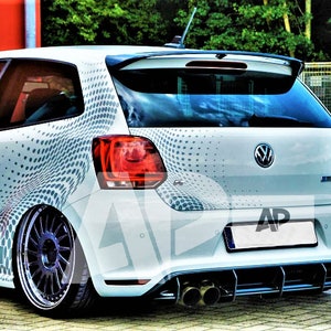 VW Polo GTI with some short 3D gel plates – Delta Plates