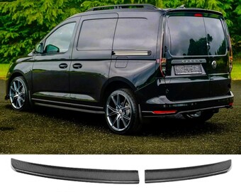 Kit de alerón de techo trasero de fibra de carbono para VW Caddy y Maxi Van Sportline con doble puerta de granero